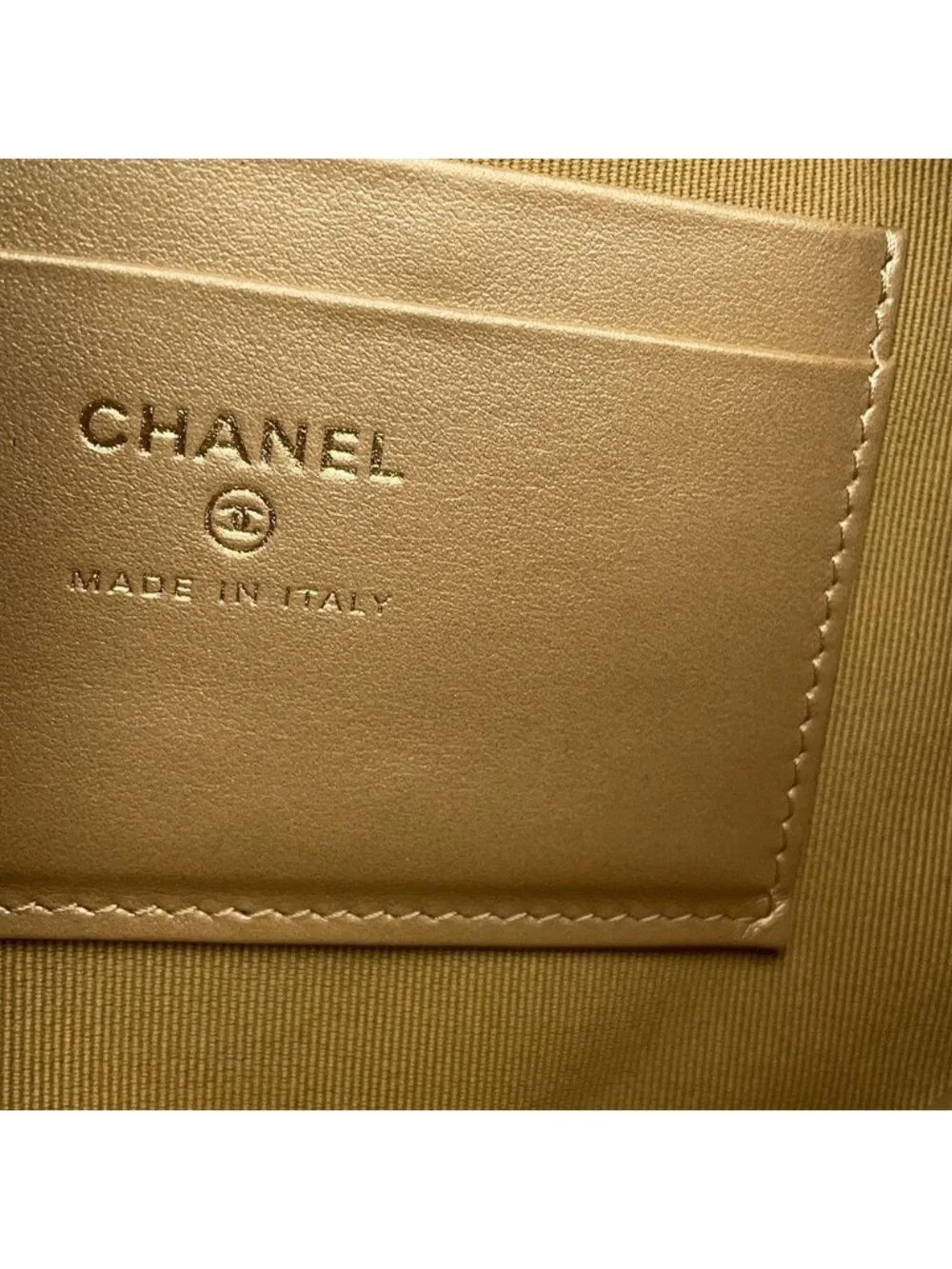 Chanel Belt Bag Quilted CC Logo Lambskin Coco Ball Black - Picture 6 of 10